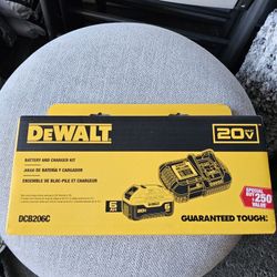 Dewalt 6 Ah Batterie And 6 Amp Charger Kit