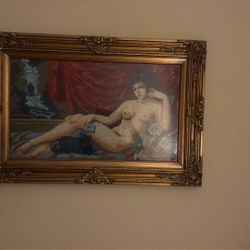Beautiful Big Embroidery ( Hand Made) Glass Cover 