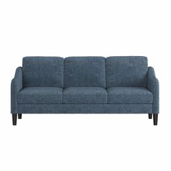 Navy blue color 3 seater sofa