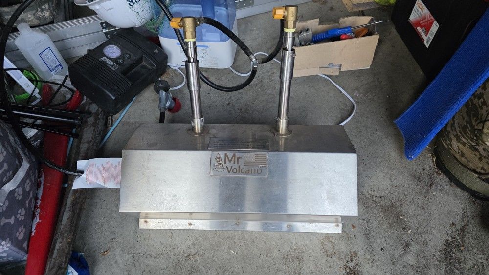 Dual burner Mr Volcano metal forge