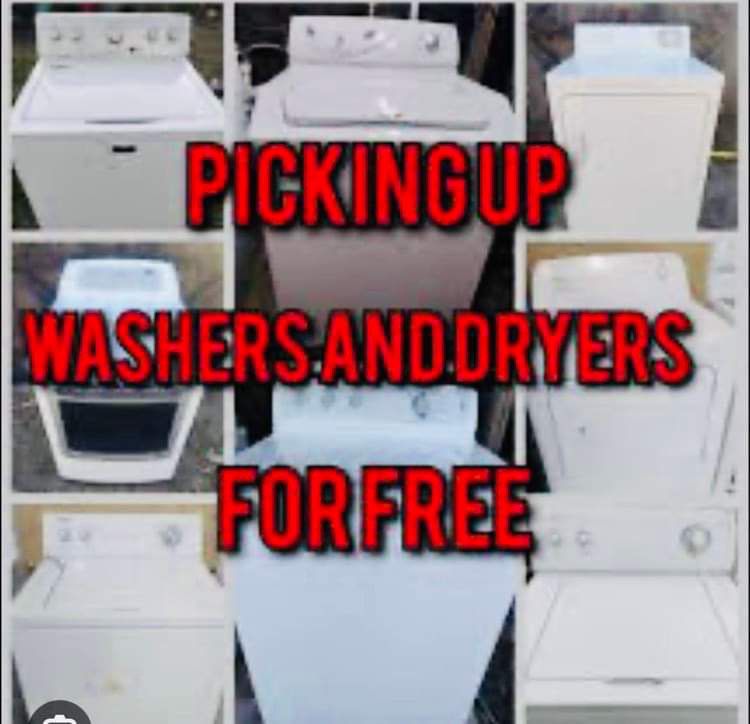 I Can Haul Off Washer And Dryer For Free 