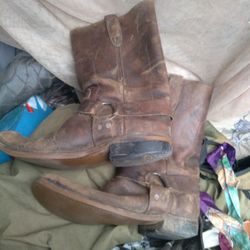 Vintage Sears Leather Boots Sz10