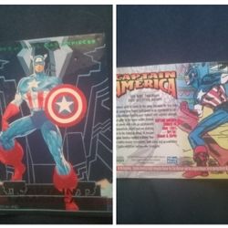 Captain America Collection Card $10