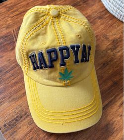 Leaf Embroidered Baseball Cap