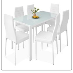 Dining table With 6 chairs - Still In Box Unopened