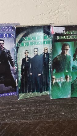The Matrix Trilogy VHS Retro