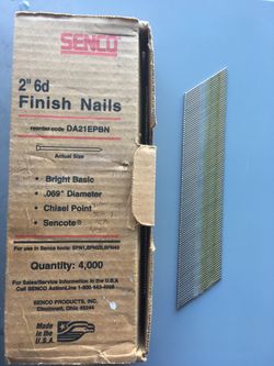 Angle Finished nails