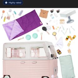 Our Generation RV Camper and Motorcycle