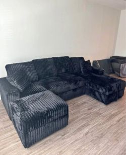 🔥 Luxury Sleeper Sectional Couch with Storage & USB 🔥