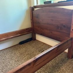 Twin Size Bed Frame - Solid Wood