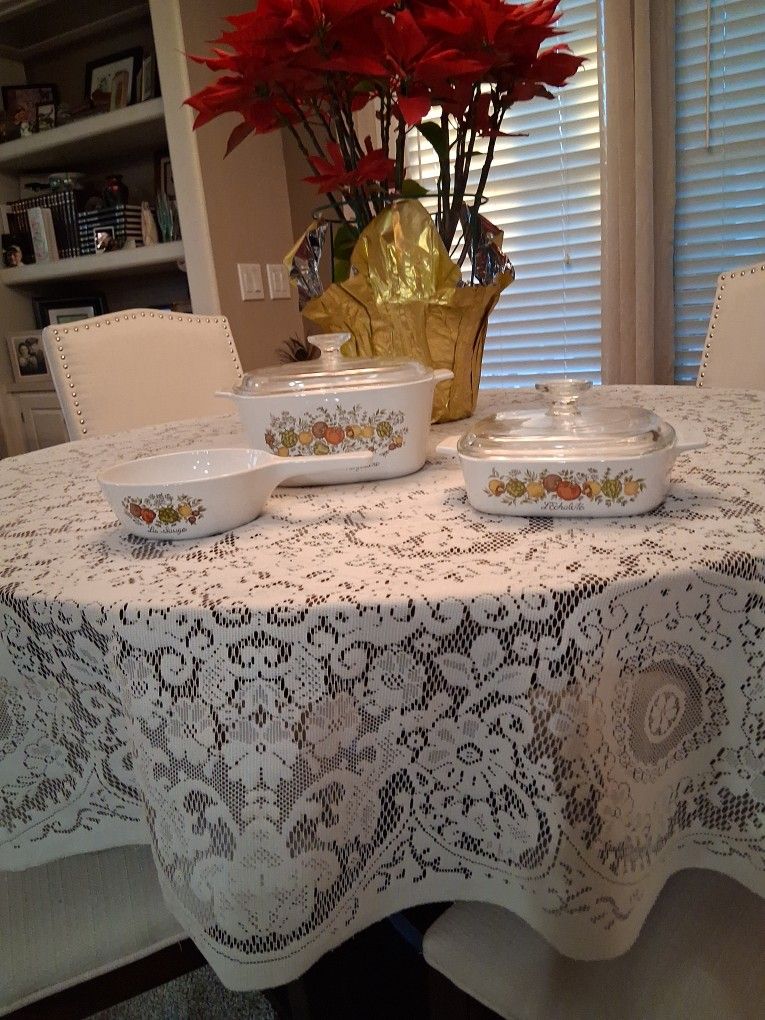 Vintage Corning Ware "SPICE OF LIFE" Make OFFER