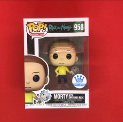 Funko Pop! Morty With Shrunken Rick Funko Shop Exclusive #958