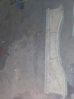 Heavy concrete chimney
