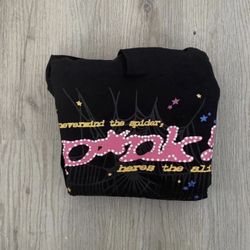 Sp5der Pink Hoodie