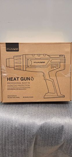 PTLPOWER Professional Heat Gun with 4 Nozzles