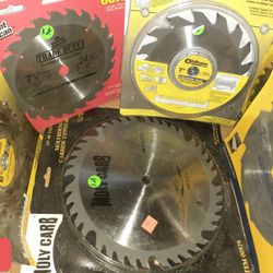 Variety Of Saw Blades Dado Blades Made In USA By Sears