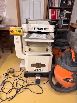 Shop Fox 15” Planer