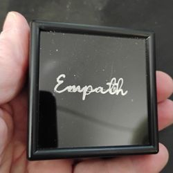 Custom Steel EMPATH Brooch