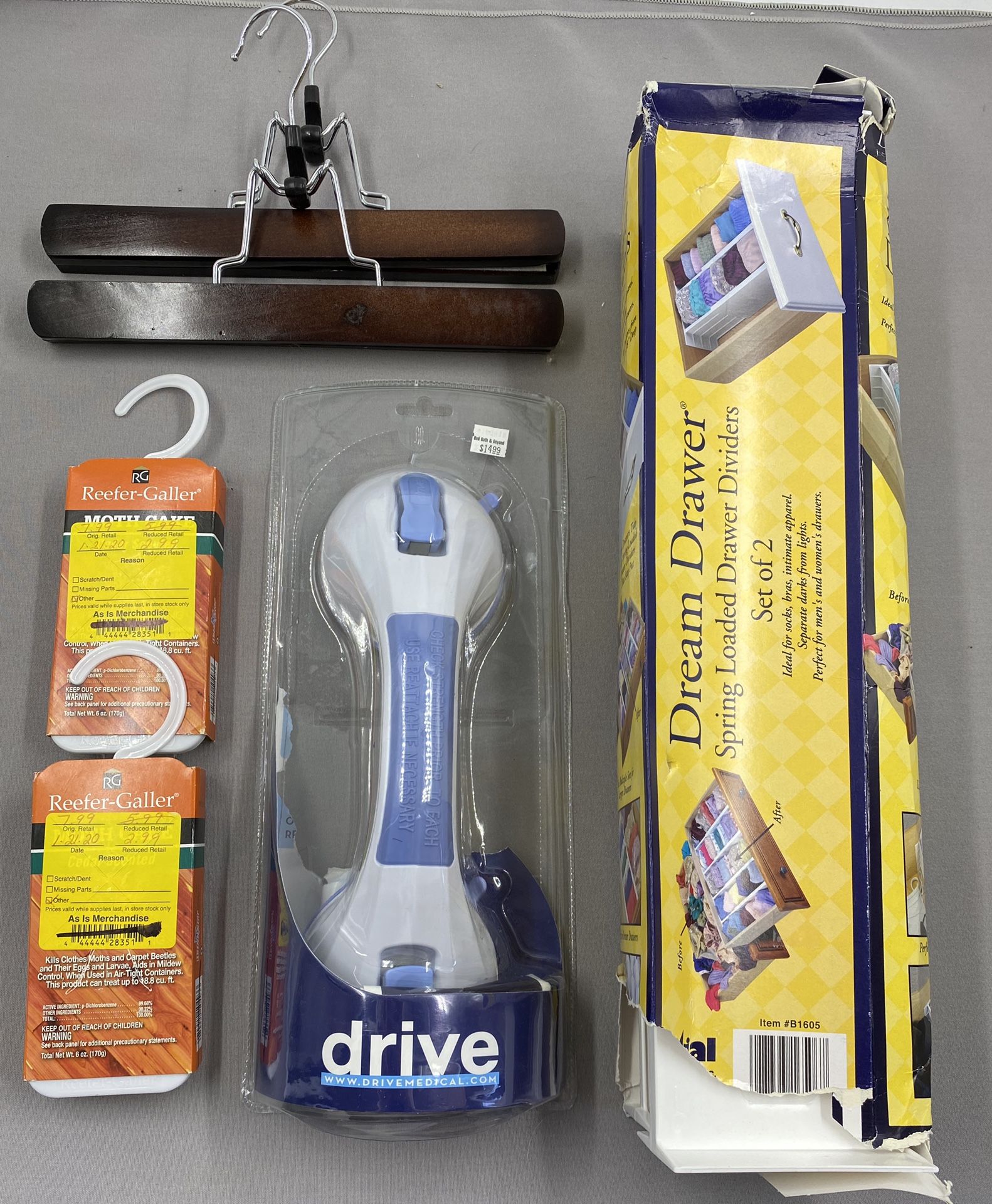 Drawer Dividers Closet Keepers Suction Handle Hangers
