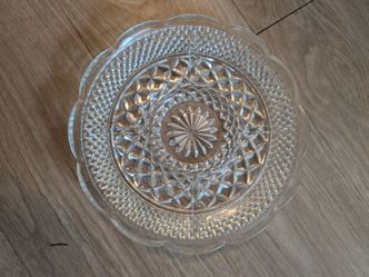 Glass serving trays