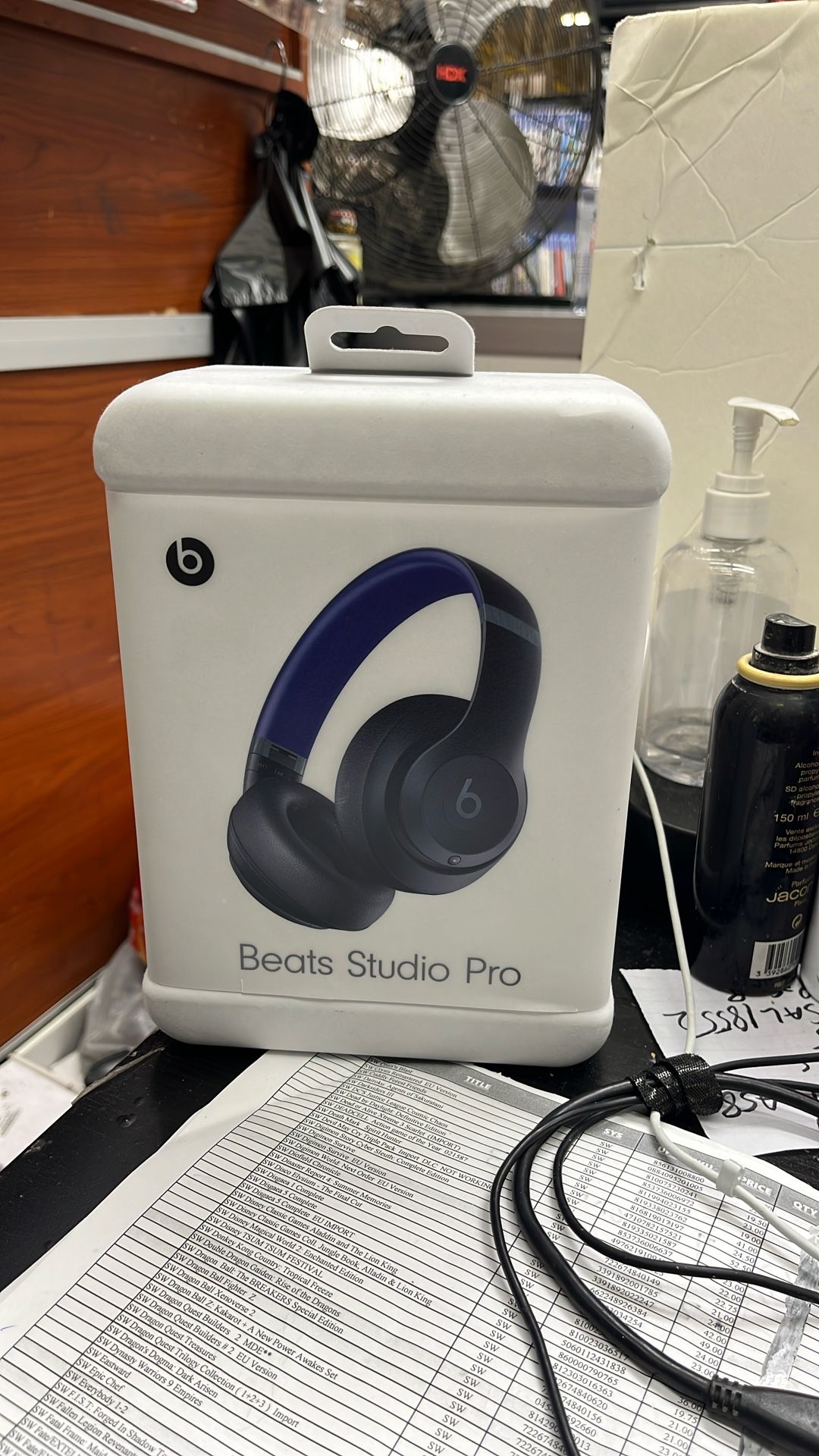 Beats Studio Pro Navy Color In Stock