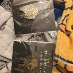 Blizzard Entertainment 2 Diablo 4 IV Collectible Pins