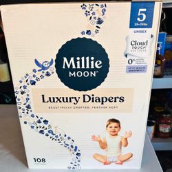 Millie Moon Diapers Size 5