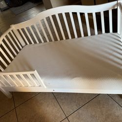 Toddler Bed & Mattress