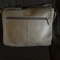 Coach Men Messenger Bag Grey