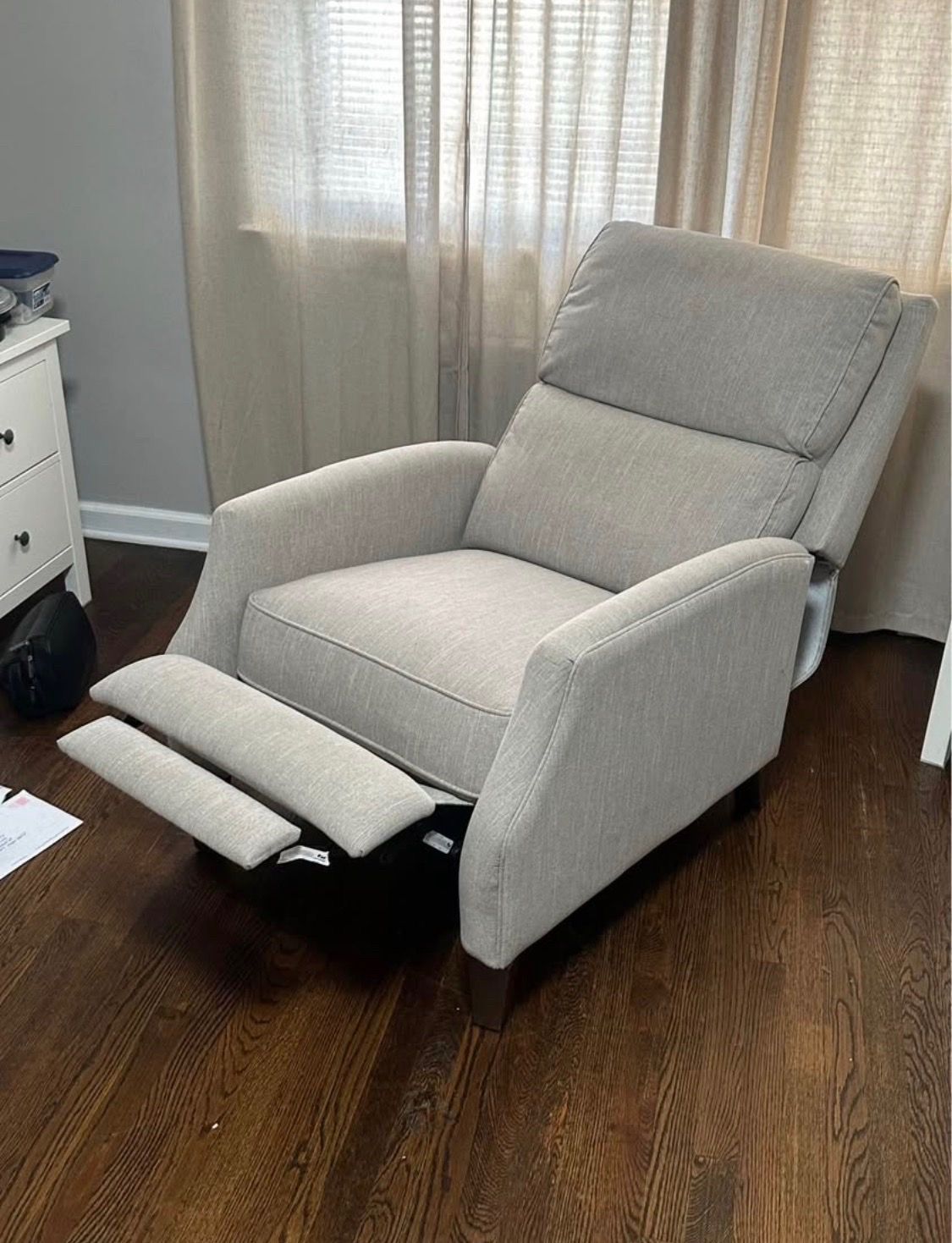 Grey Recliner