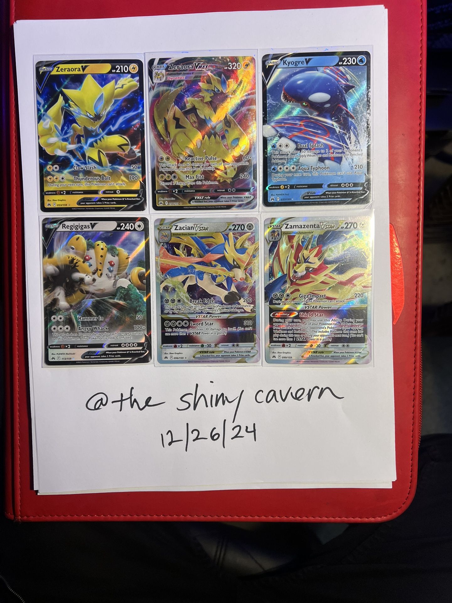 Pokemon Crown Zenith Lot