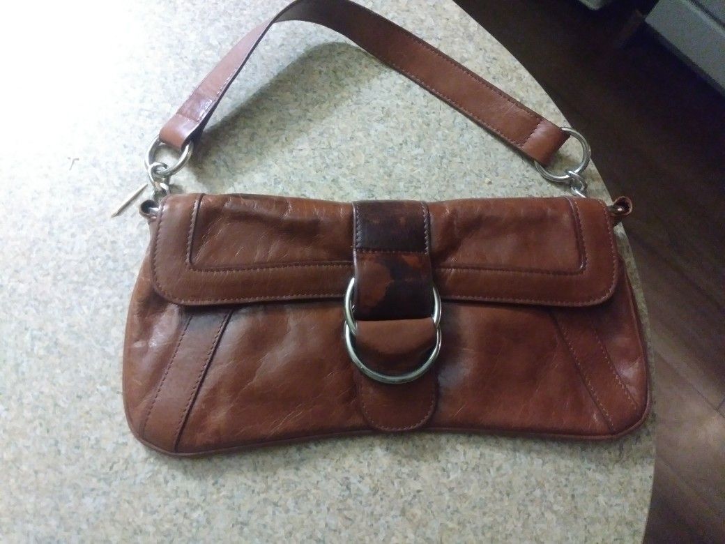 HOBO. Leather purse genuine leather