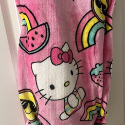 Hello Kitty Throw Blanket