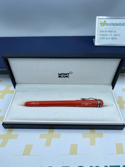 Montblanc Heritage Rouge et Noir Coral Fountain Pen – Special Edition