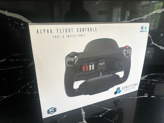 Honeycomb Alpha Flight Controls Yoke & Switch Panel – New