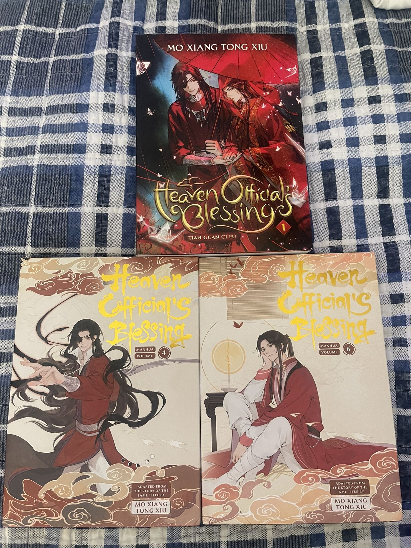 Heaven’s Official Blessing Vol 1,4, and 6