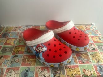 Super Mario Bros. Crocs Classic Lights up  size C11