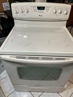 Amana electric stove range