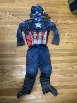 Captain America Costume Size Youth Medium