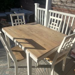 Dining Table And Chairs 