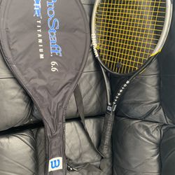 *Vintage* Wilson Tennis Racket Titanium 6.6 Lightweight
