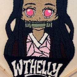 Custom Nezuko Rug