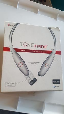 LG wireless headset