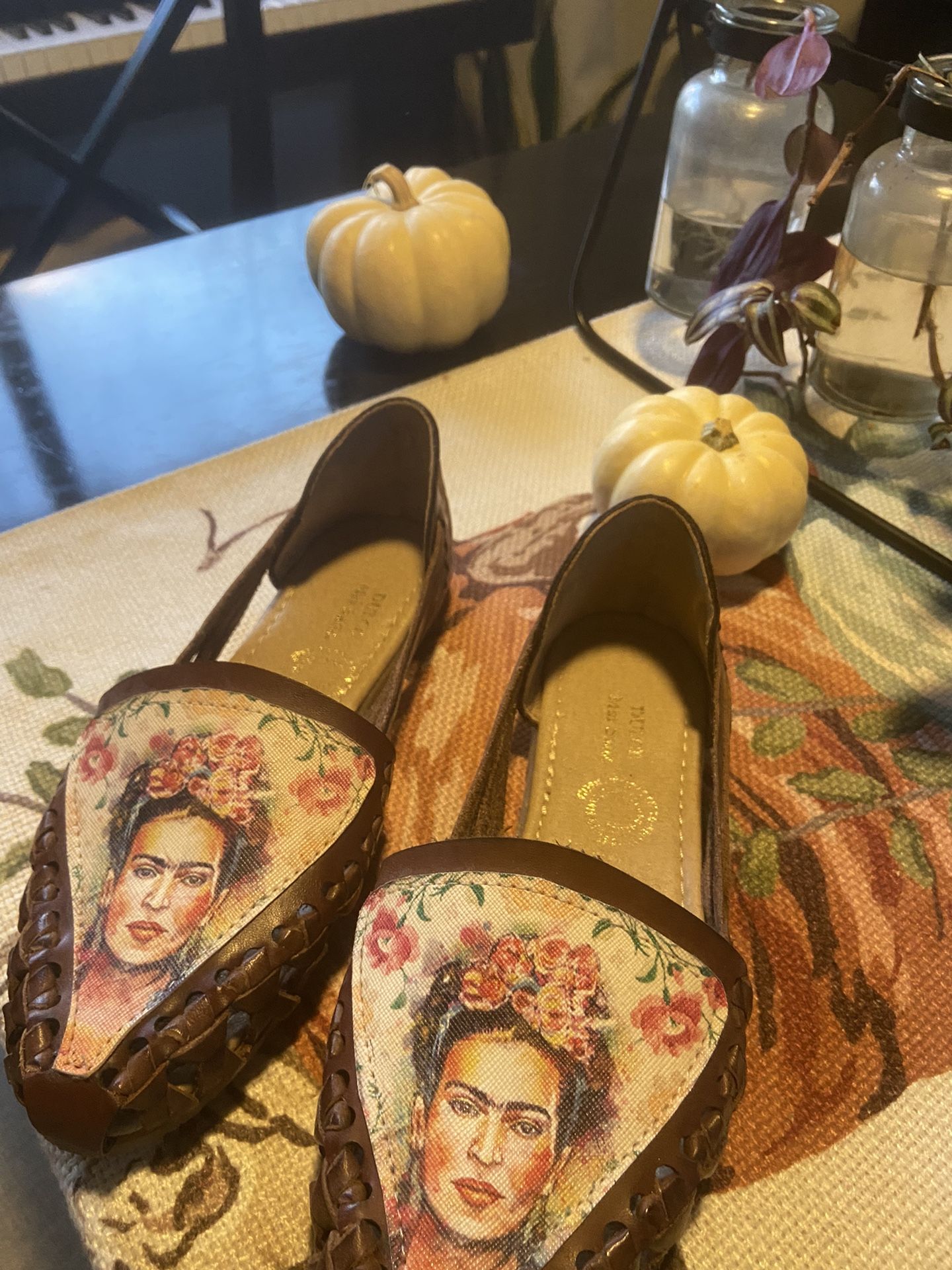 Frida Kahlo Mexican Shoes