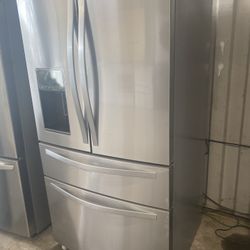 Whirlpool 4 Door Stainless Refrigerator 