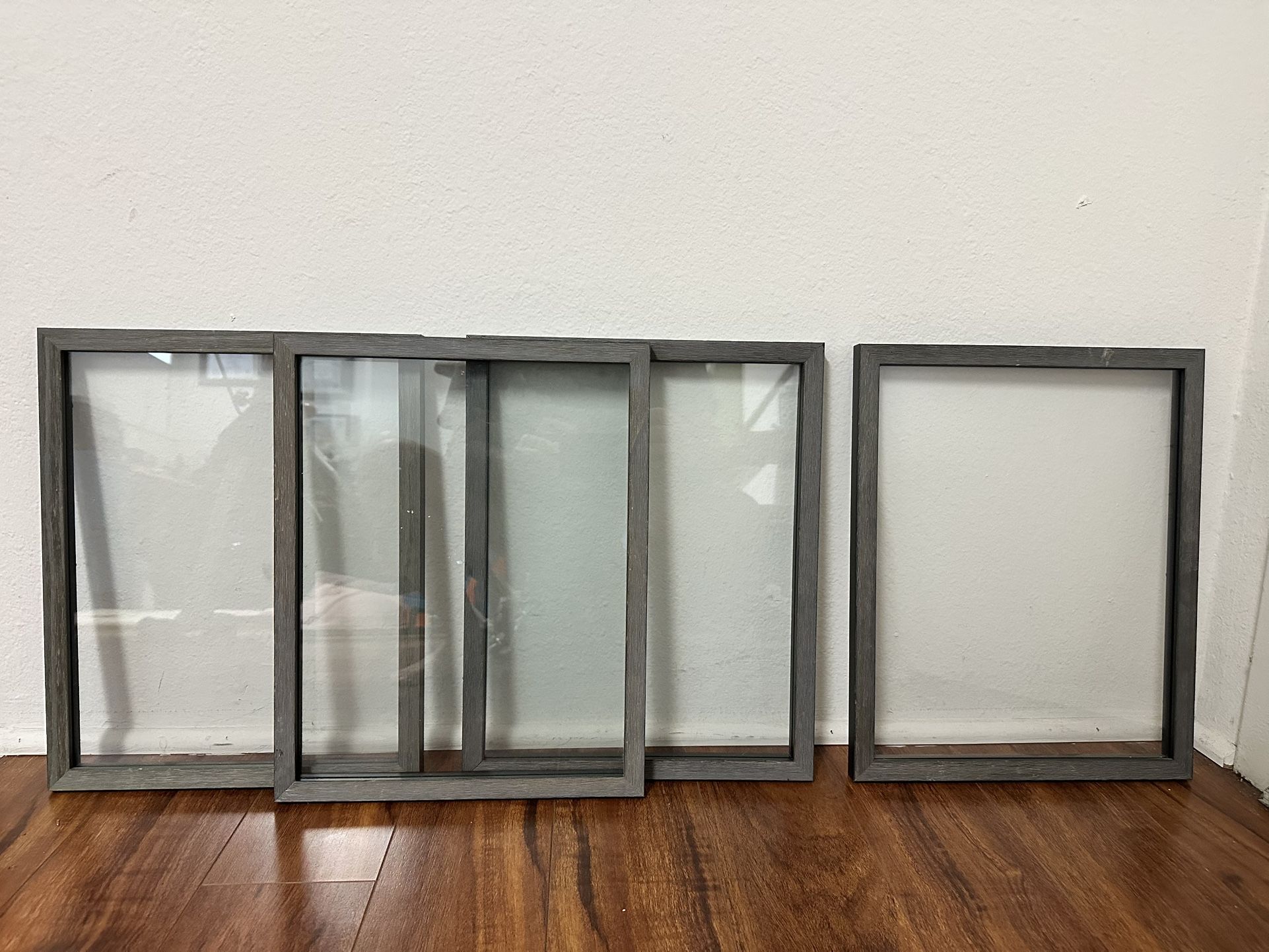 Gray Floating Picture Frames