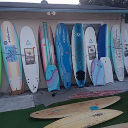 My Son  Moved Selling 66 Surfboards 