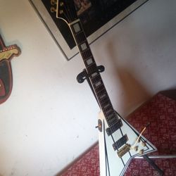 Jackson Guitar Randy Rhodes Guitarist Of Ozzy Osbourne Authentic 