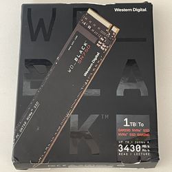 Western Digital 1TB SN750 NVMe M.2 SSD