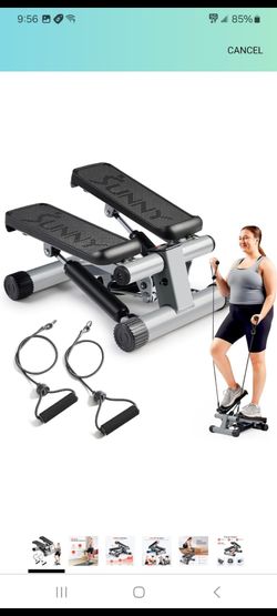 Fitness mini stepper for exercise at home stair step workout machine with resistance new in box pick up in pomona $45
